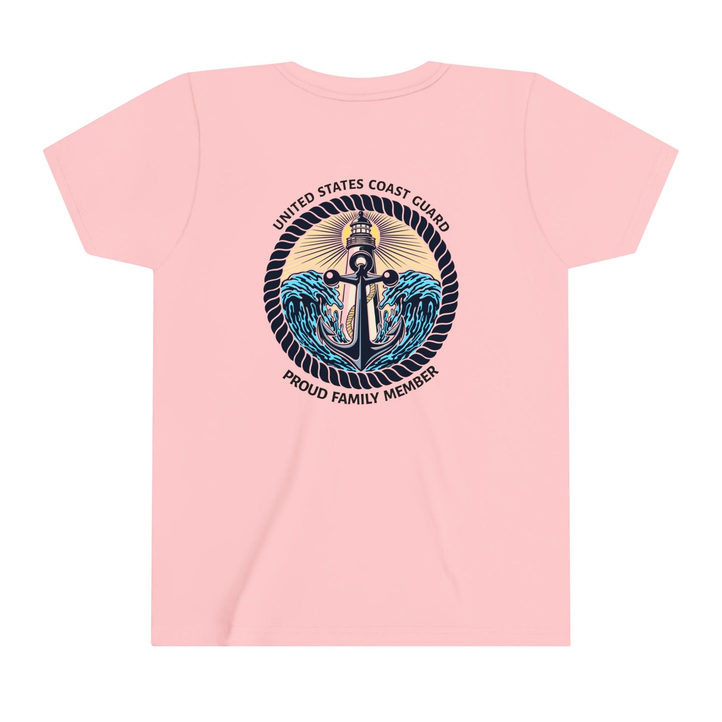 Anchor of Light Personalized Youth Short Sleeve Tee