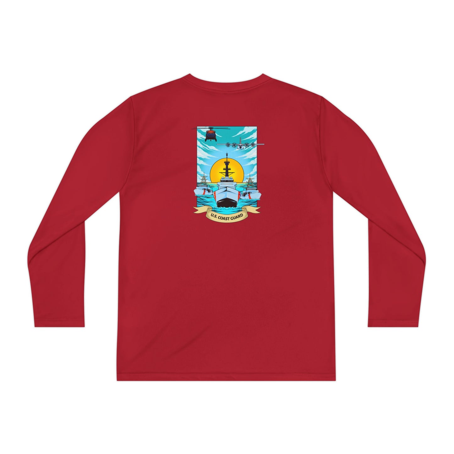 Rescue Fleet Youth Long Sleeve Competitor Tee