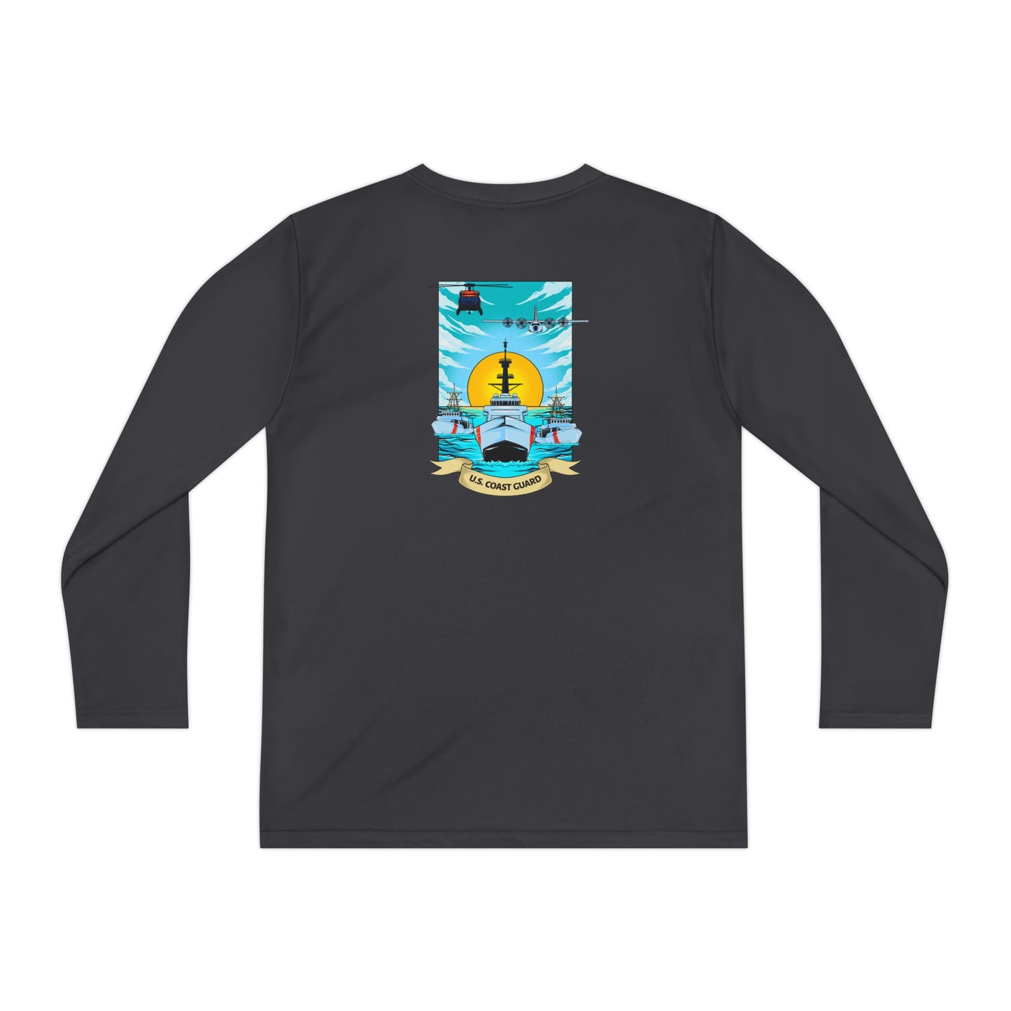 Rescue Fleet Youth Long Sleeve Competitor Tee