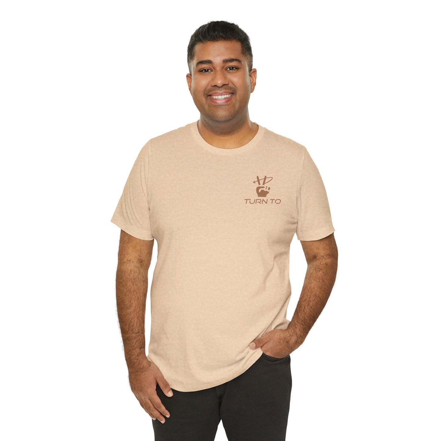 Anchor Of Light Personalized Adult Short Sleeve Tee