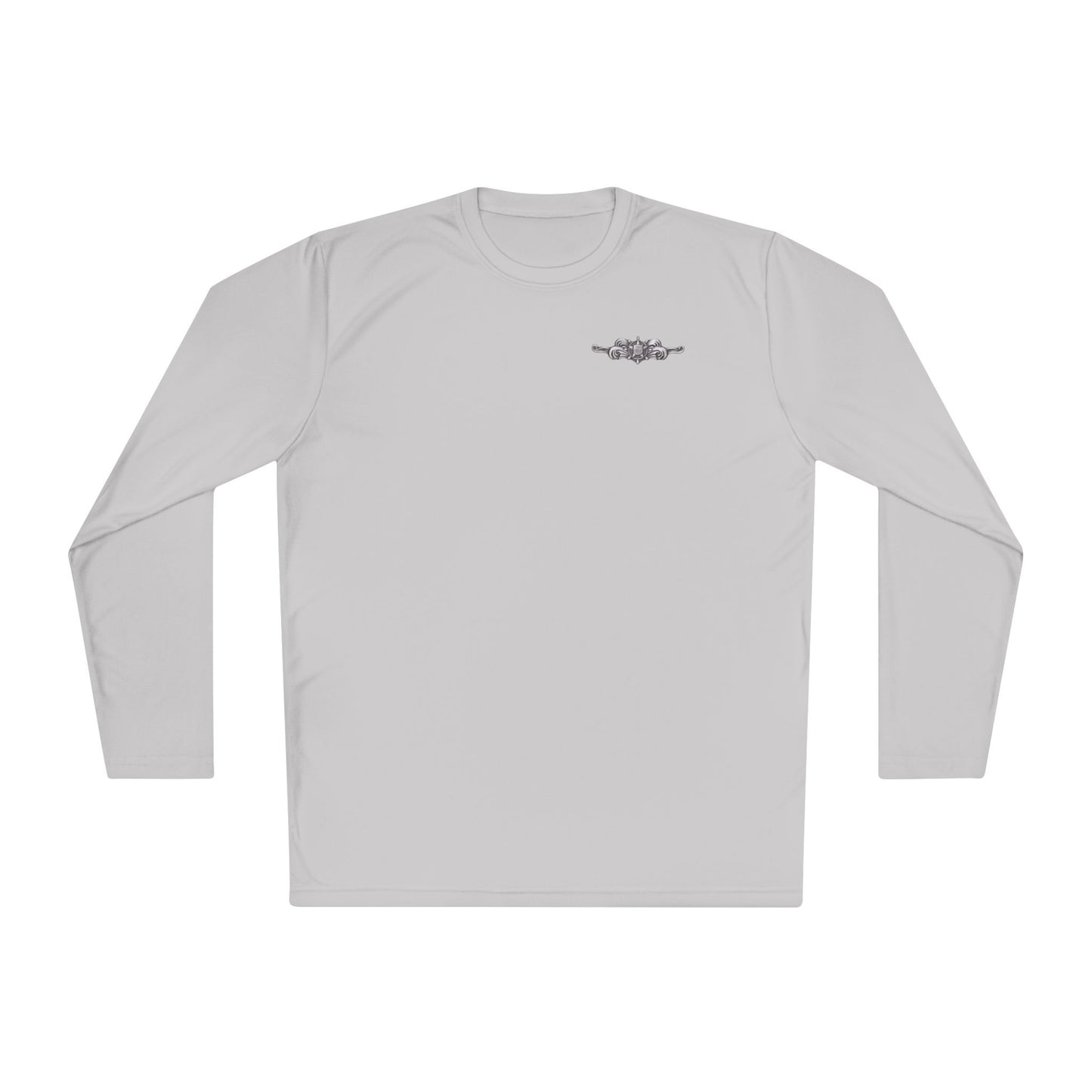 Unisex Lightweight Performance Moisture Wicking Long Sleeve Tee - USCG Reef Shark Graphic Tee