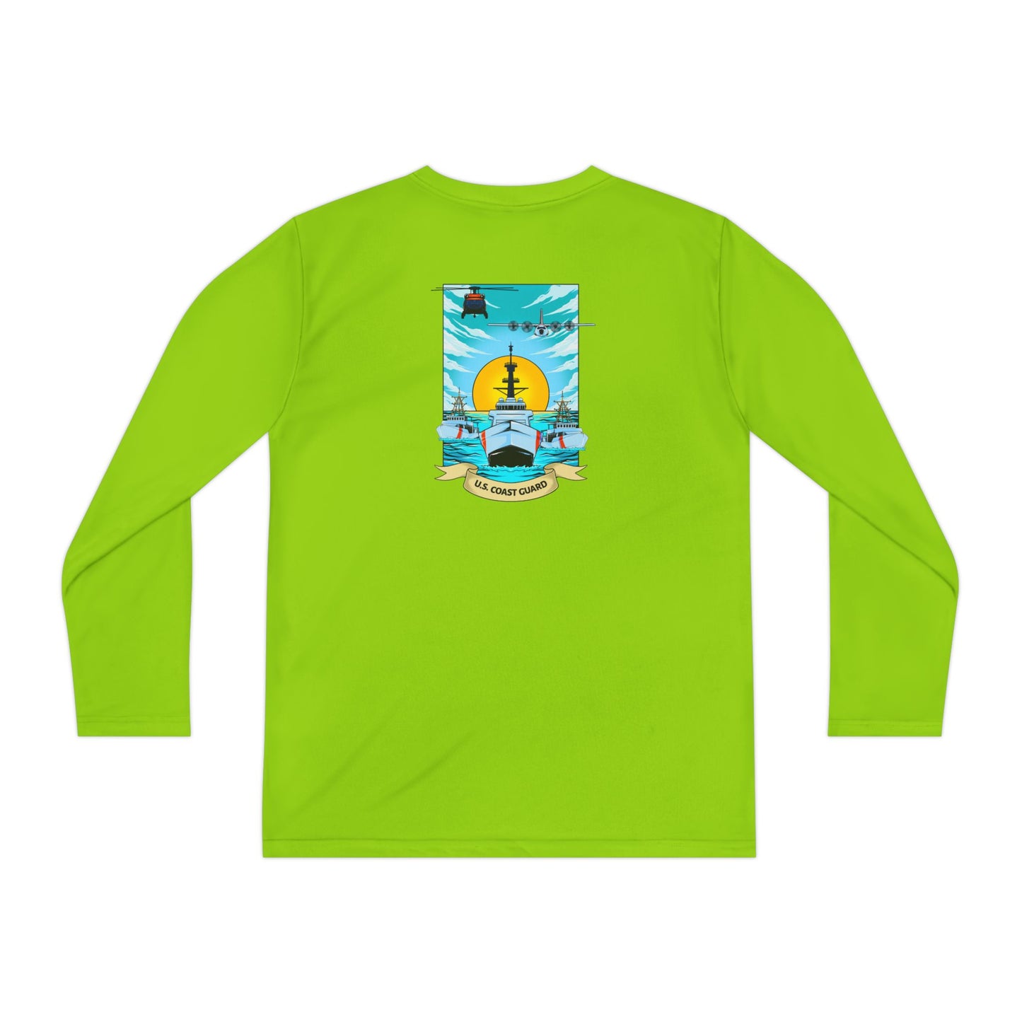 Rescue Fleet Youth Long Sleeve Competitor Tee