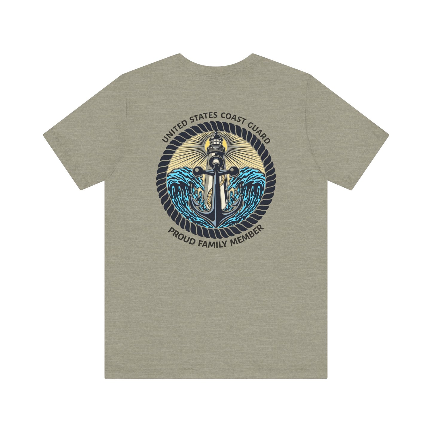 Anchor Of Light Personalized Adult Short Sleeve Tee
