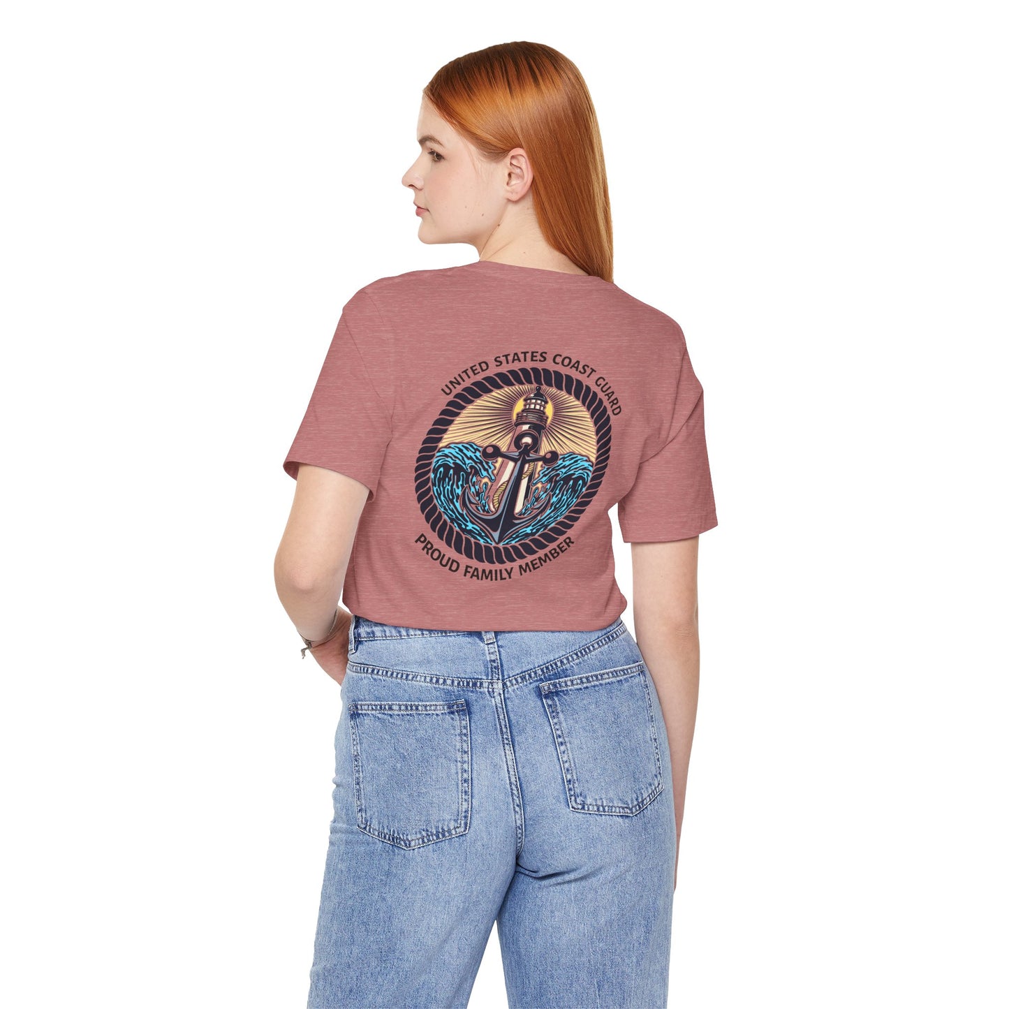 Anchor Of Light Personalized Adult Short Sleeve Tee