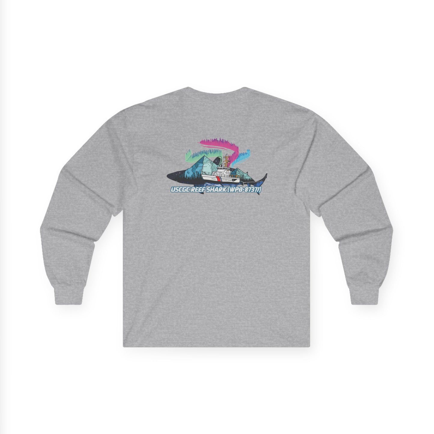 Unisex Ultra Cotton Long Sleeve Tee - USCG Reef Shark