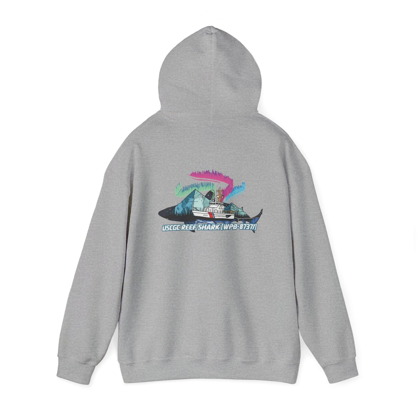 Unisex Hooded Sweatshirt - USCG Reef Shark