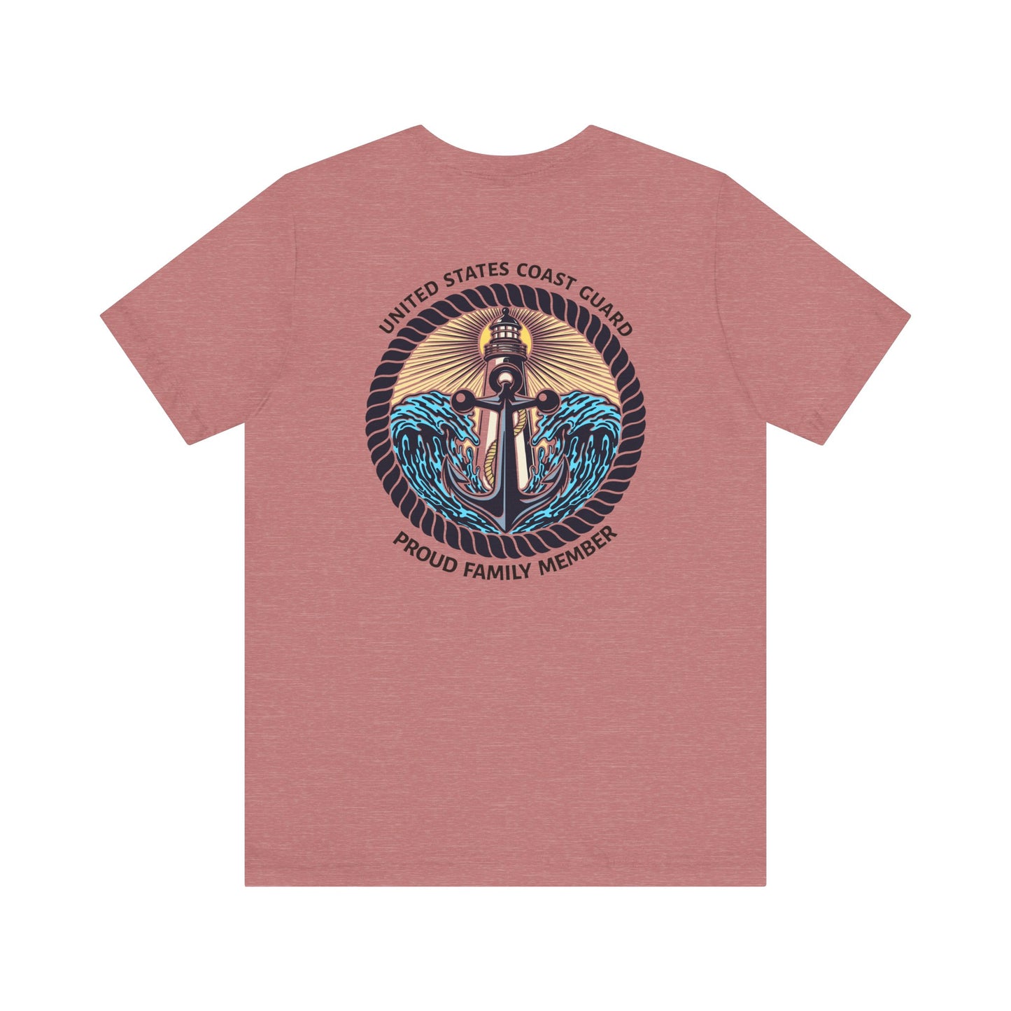 Anchor Of Light Personalized Adult Short Sleeve Tee
