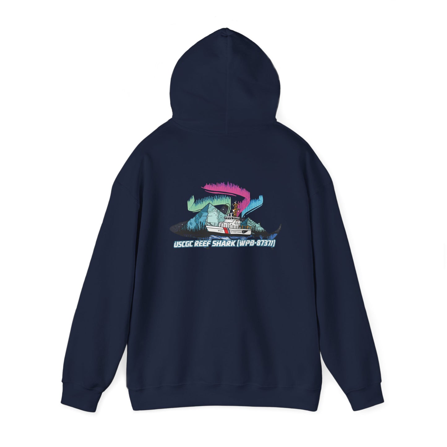 Unisex Hooded Sweatshirt - USCG Reef Shark