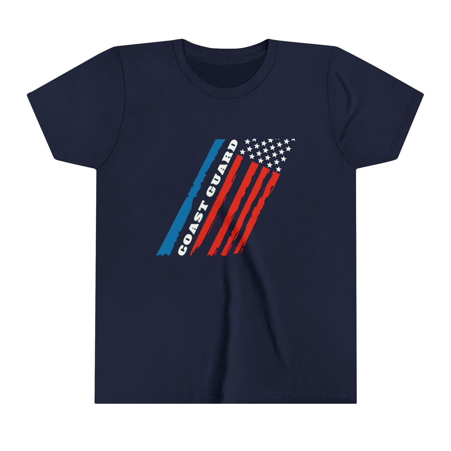 Coast Guard Stars and Stripes Youth Short Sleeve Tee