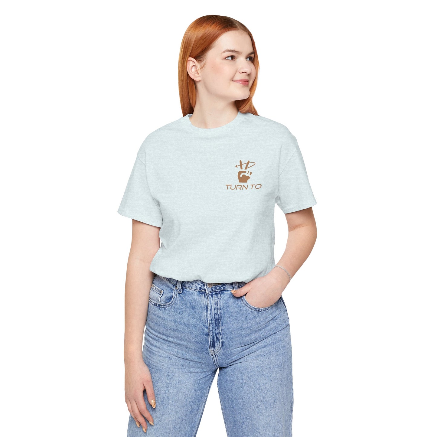 Anchor Of Light Personalized Adult Short Sleeve Tee