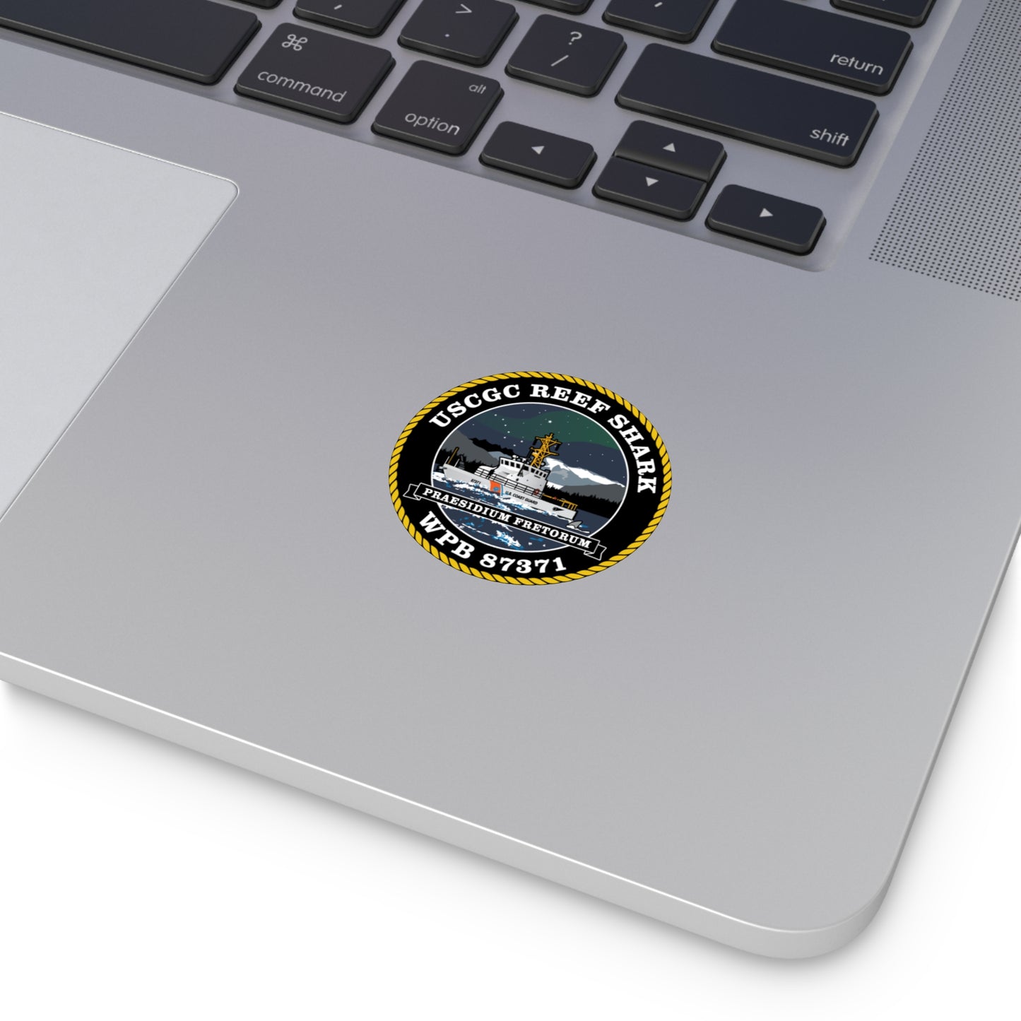 Reef Shark Crest Sticker