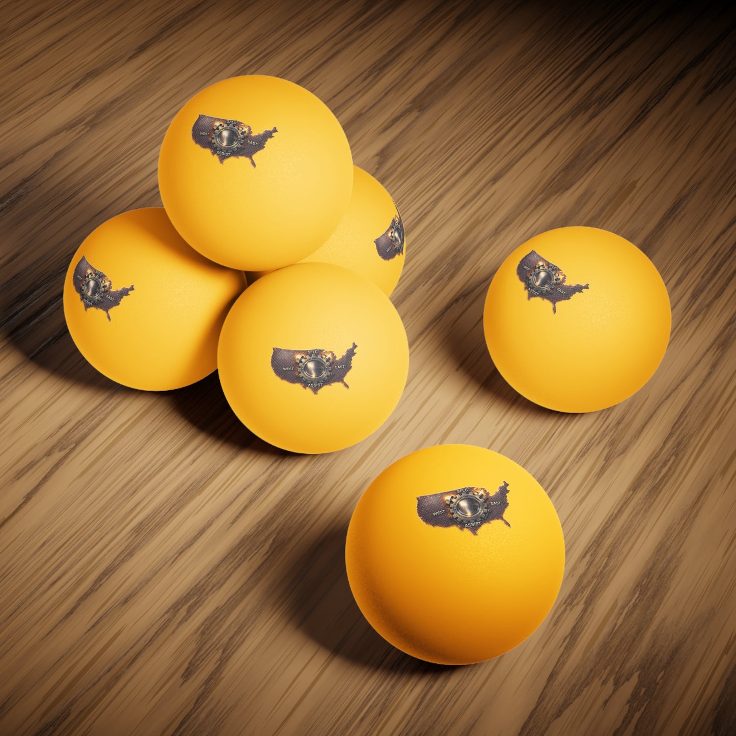 SFLC ASSIST Ping Pong Balls (6 Pack)