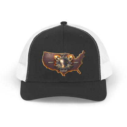 Retro Trucker Hat USCG - SFLC ASSIST
