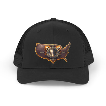 Retro Trucker Hat USCG - SFLC ASSIST
