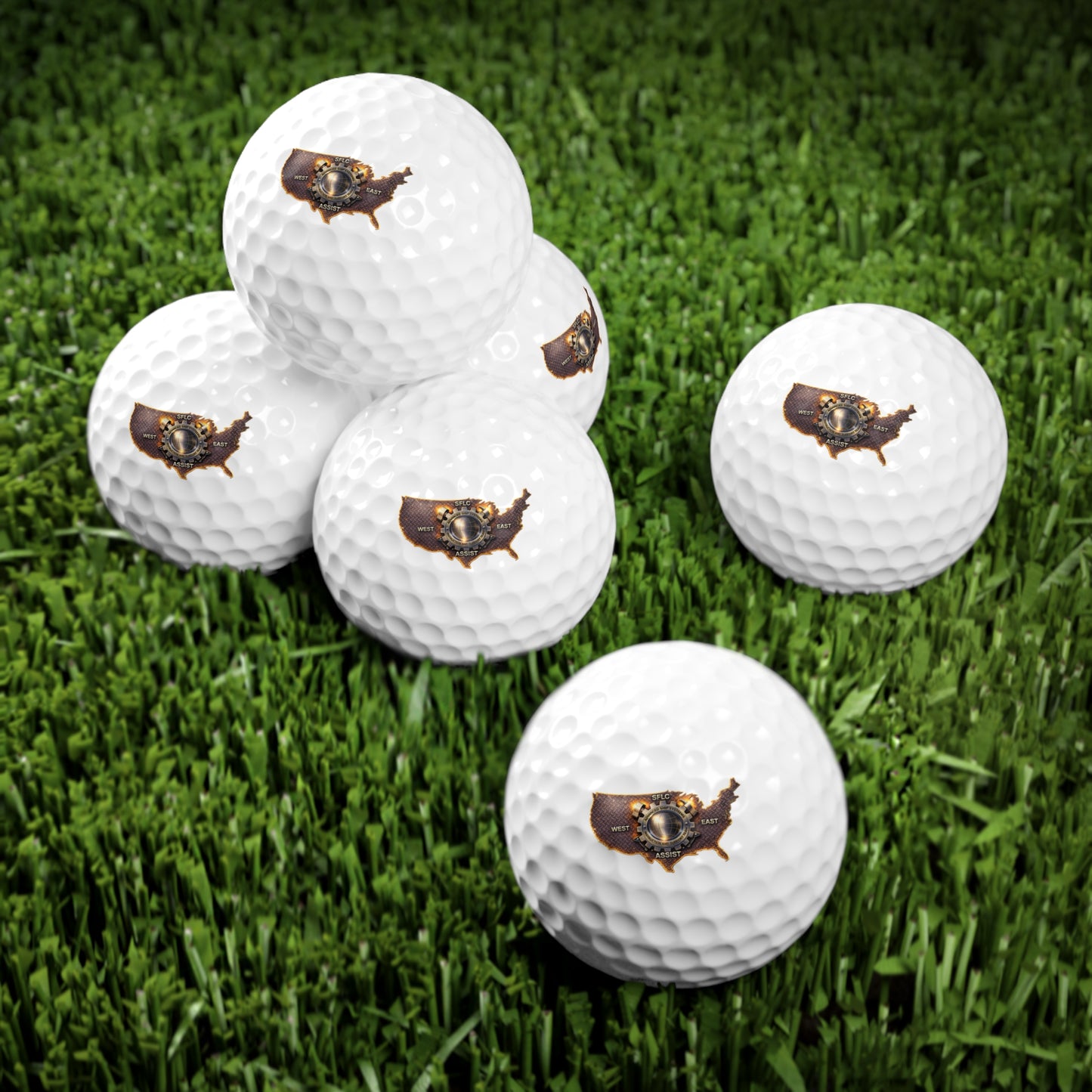 SFLC Golf Balls, 6pcs