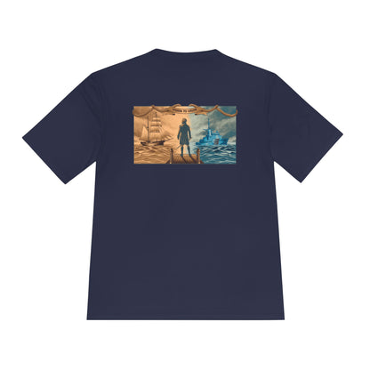 Alexander Hamilton: Vision to Valor Adult Sweat Wicking Short Wicking Sleeve Tee