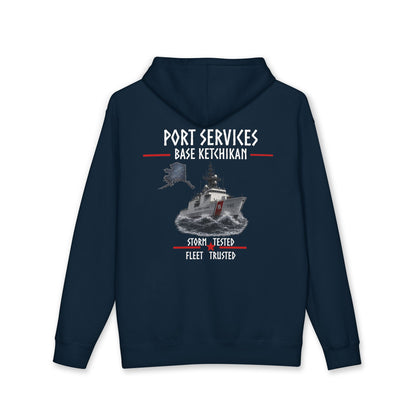 Unisex Heavyweight Hoodie - Port Services Ketchikan