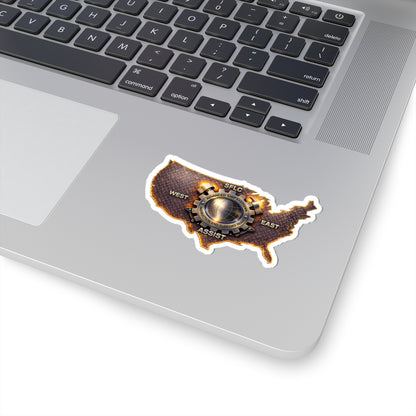 US Map Sticker — SFLC Assist
