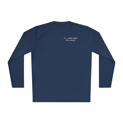 Unisex Lightweight Performance Moisture Wicking Long Sleeve Tee - USCG SFLC ASSIST