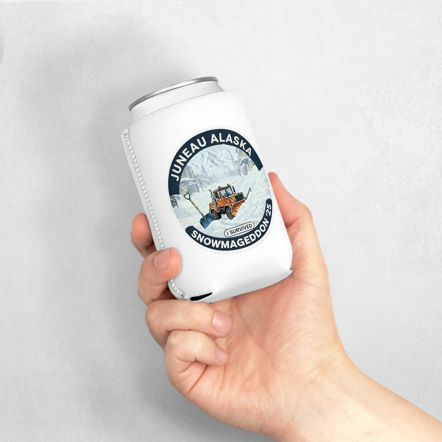 Snowmageddon Koozie