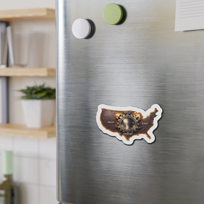 US Map Die-Cut Magnet — SFLC Assist