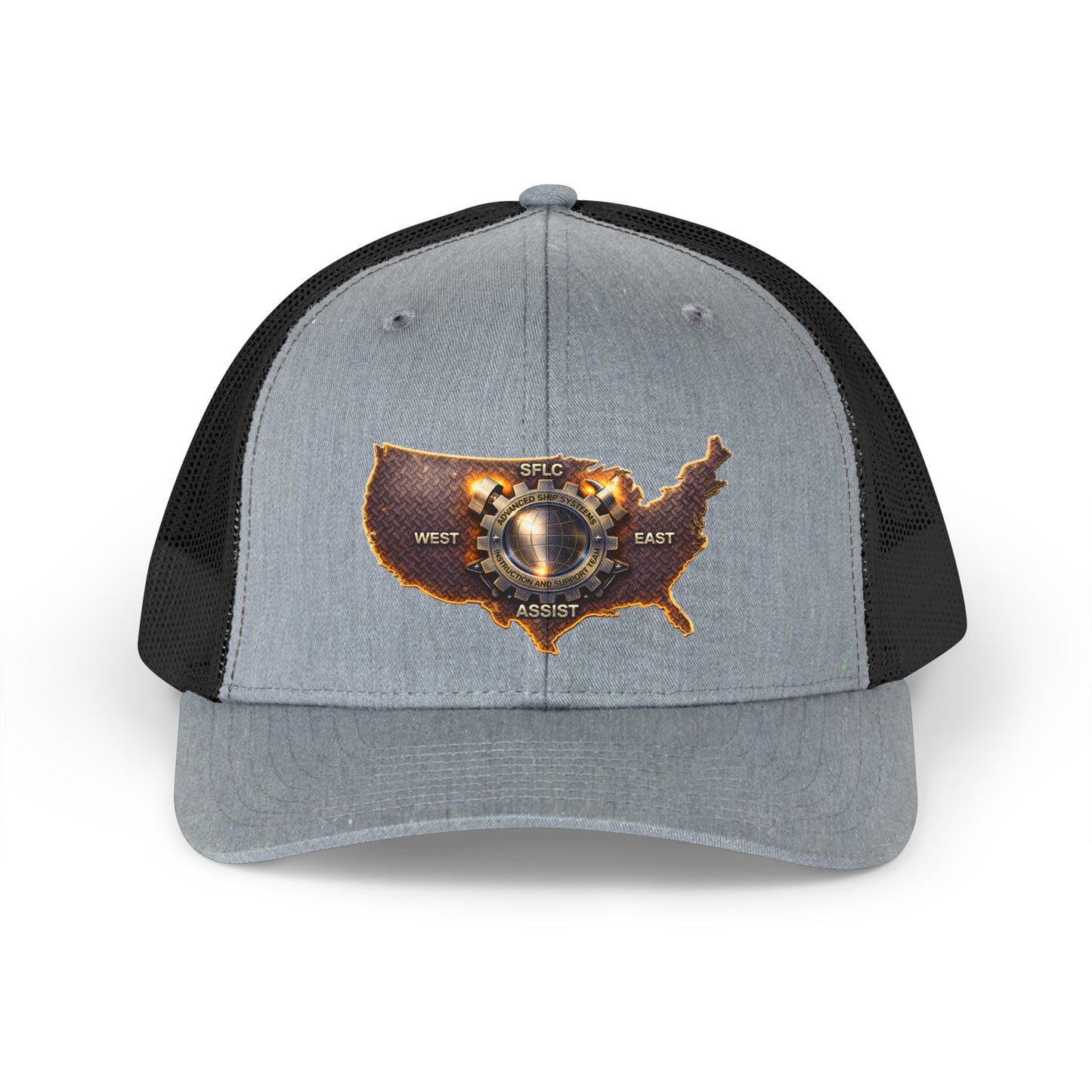 Retro Trucker Hat USCG - SFLC ASSIST