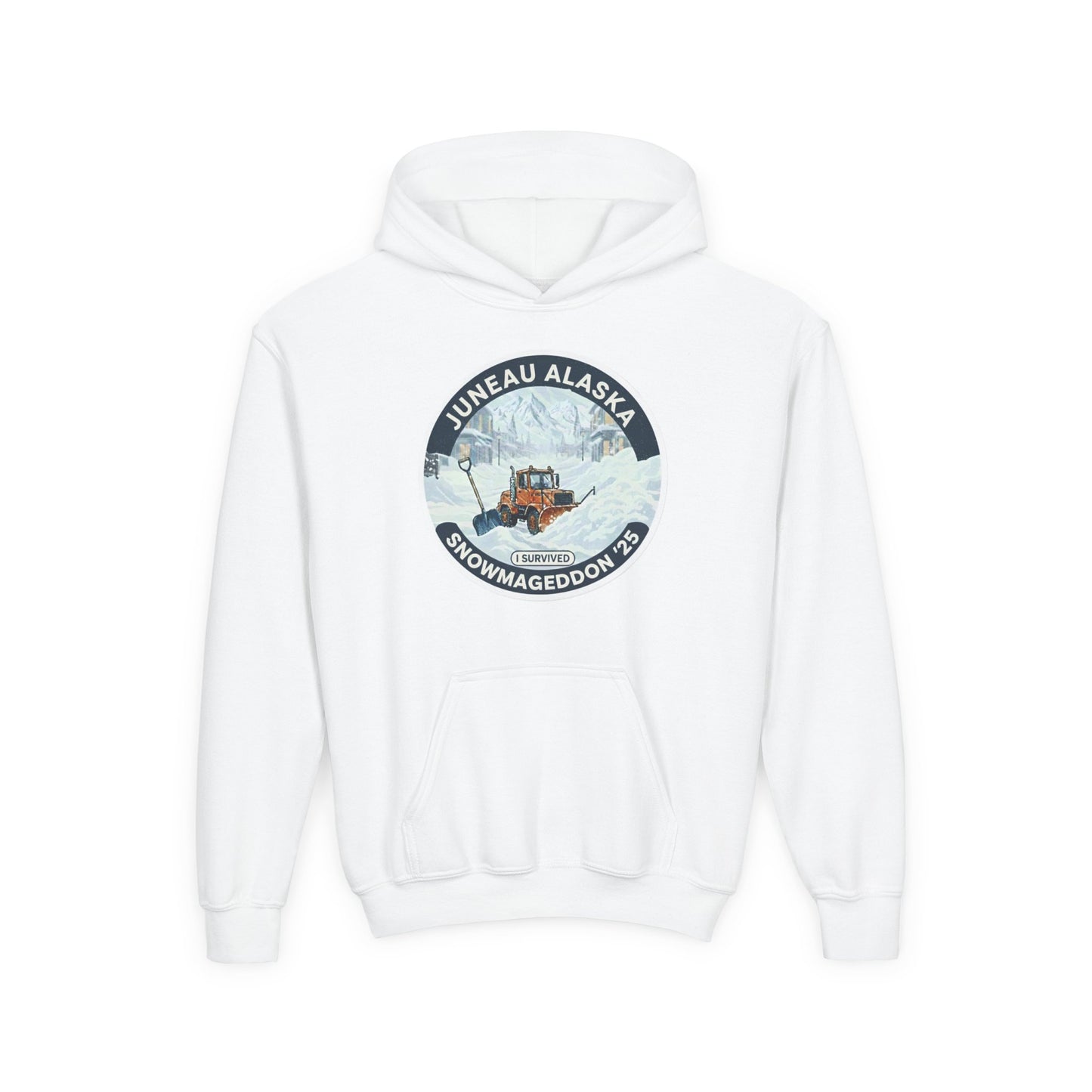 Snowmageddon Youth Heavy Blend Hooded Sweatshirt