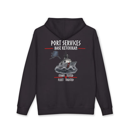 Unisex Heavyweight Hoodie - Port Services Ketchikan
