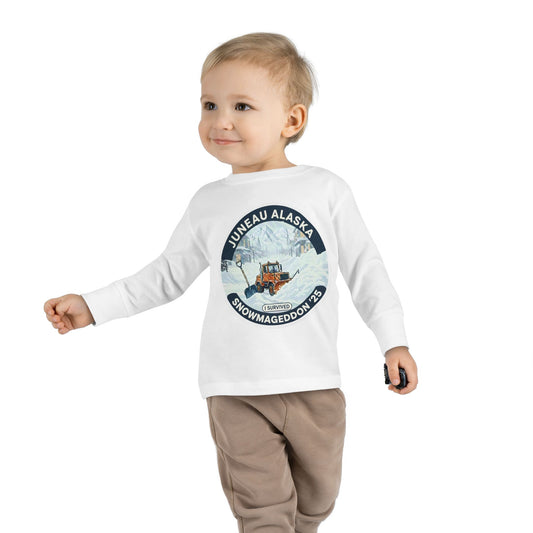 Snowmageddon Toddler Long Sleeve Tee