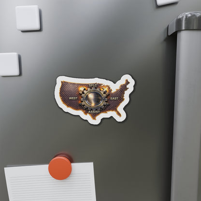 US Map Die-Cut Magnet — SFLC Assist