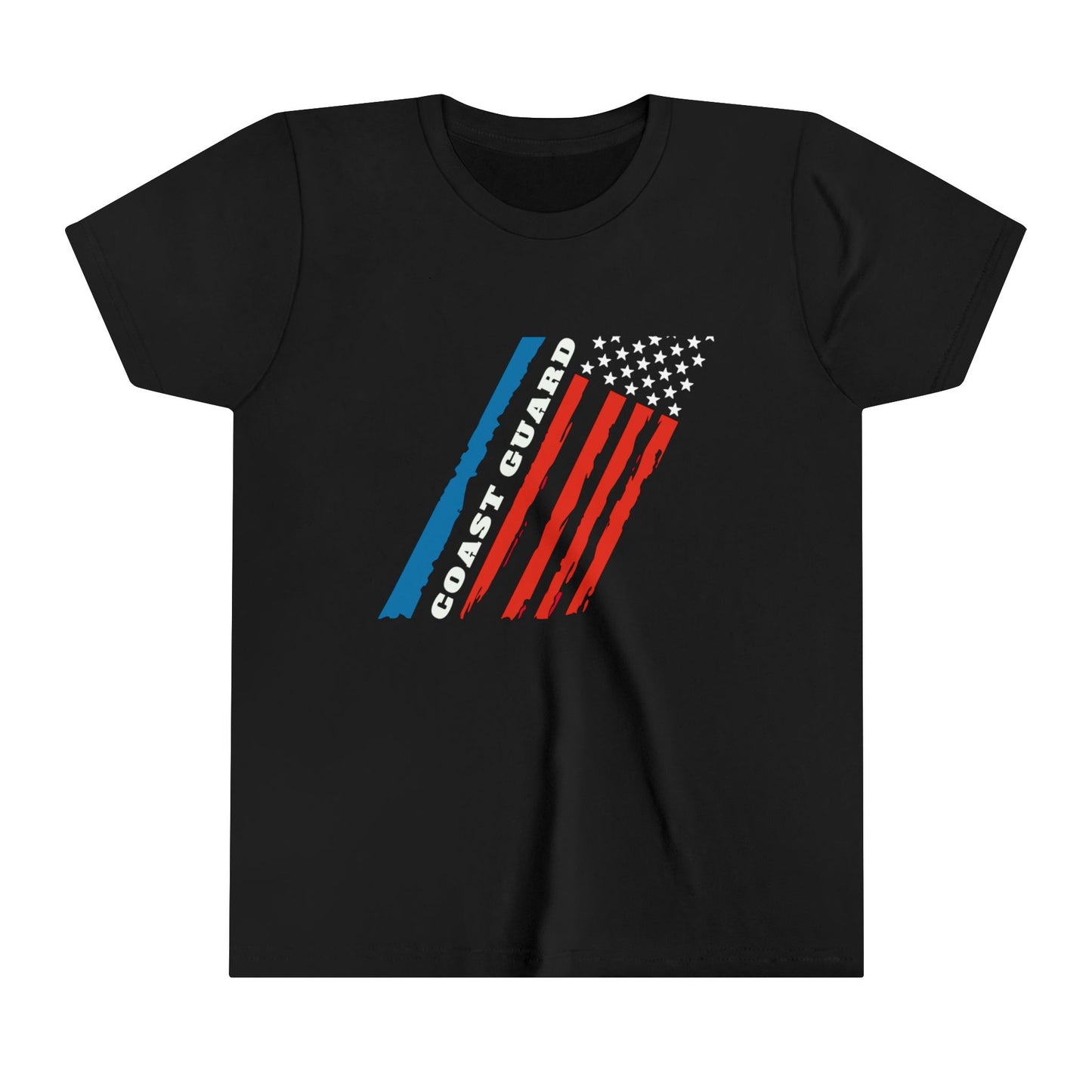 Coast Guard Stars and Stripes Youth Short Sleeve Tee