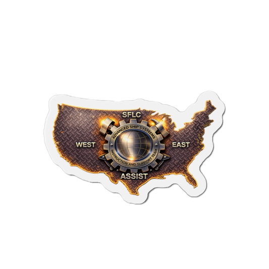 US Map Die-Cut Magnet — SFLC Assist