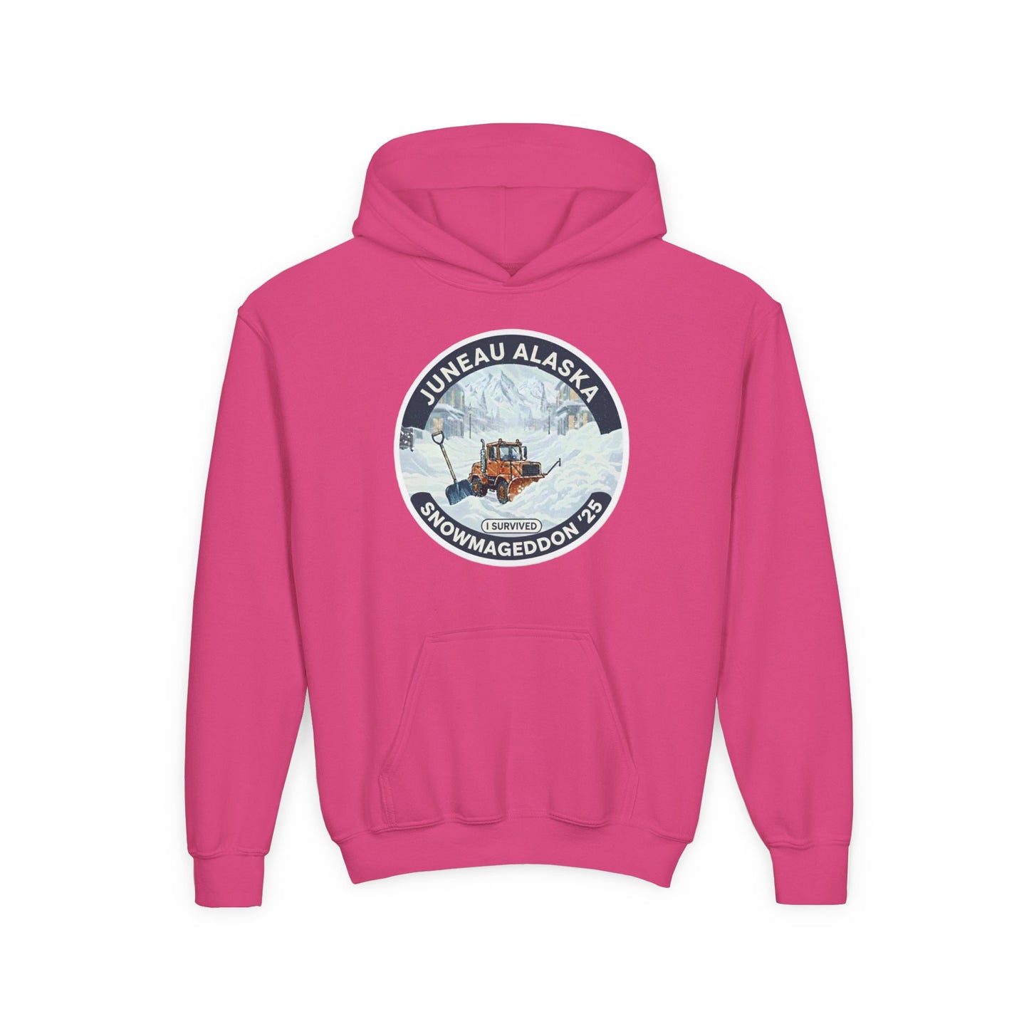 Snowmageddon Youth Heavy Blend Hooded Sweatshirt