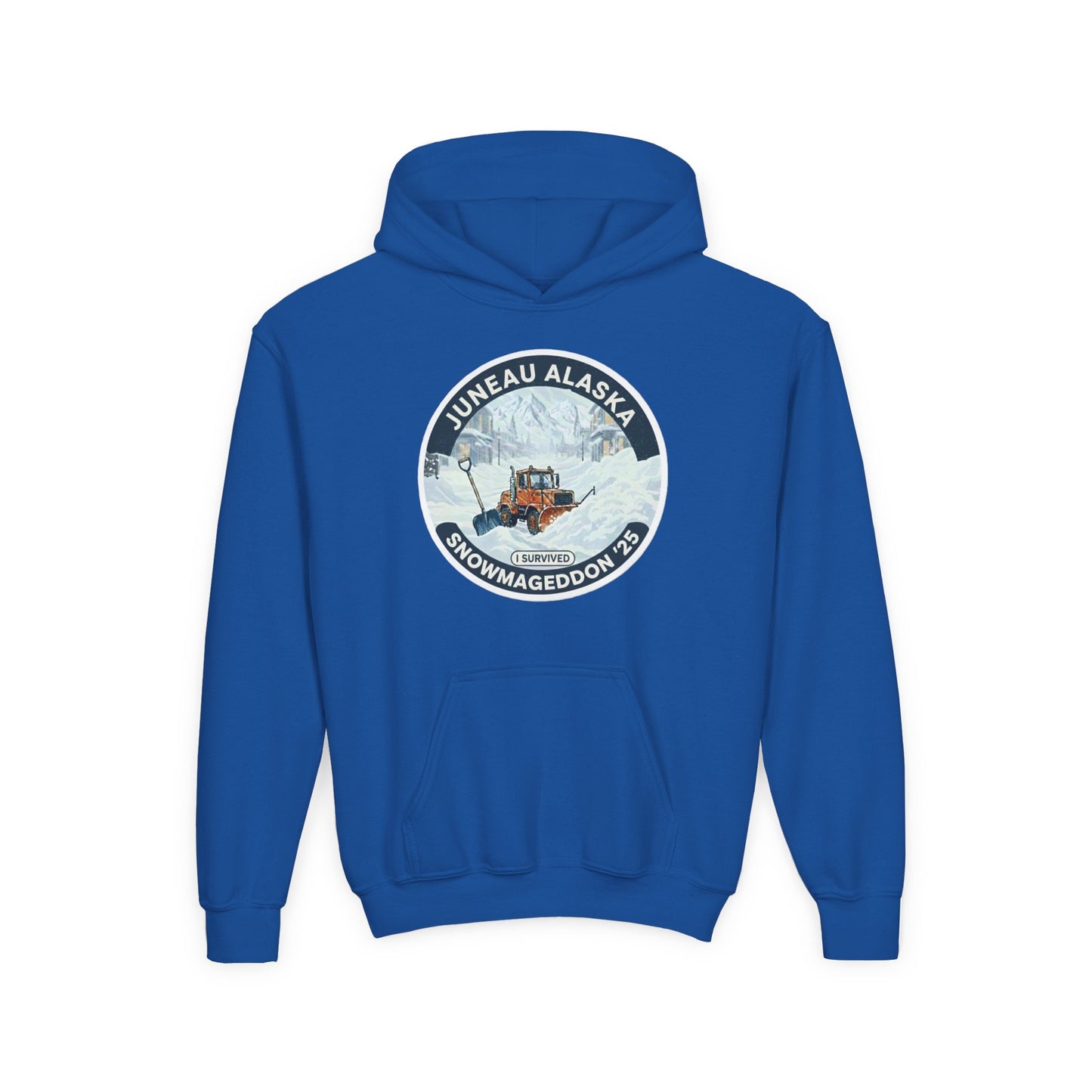 Snowmageddon Youth Heavy Blend Hooded Sweatshirt