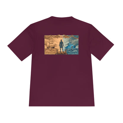 Alexander Hamilton: Vision to Valor Adult Sweat Wicking Short Wicking Sleeve Tee
