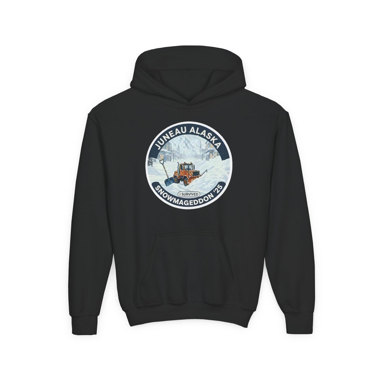 Snowmageddon Youth Heavy Blend Hooded Sweatshirt