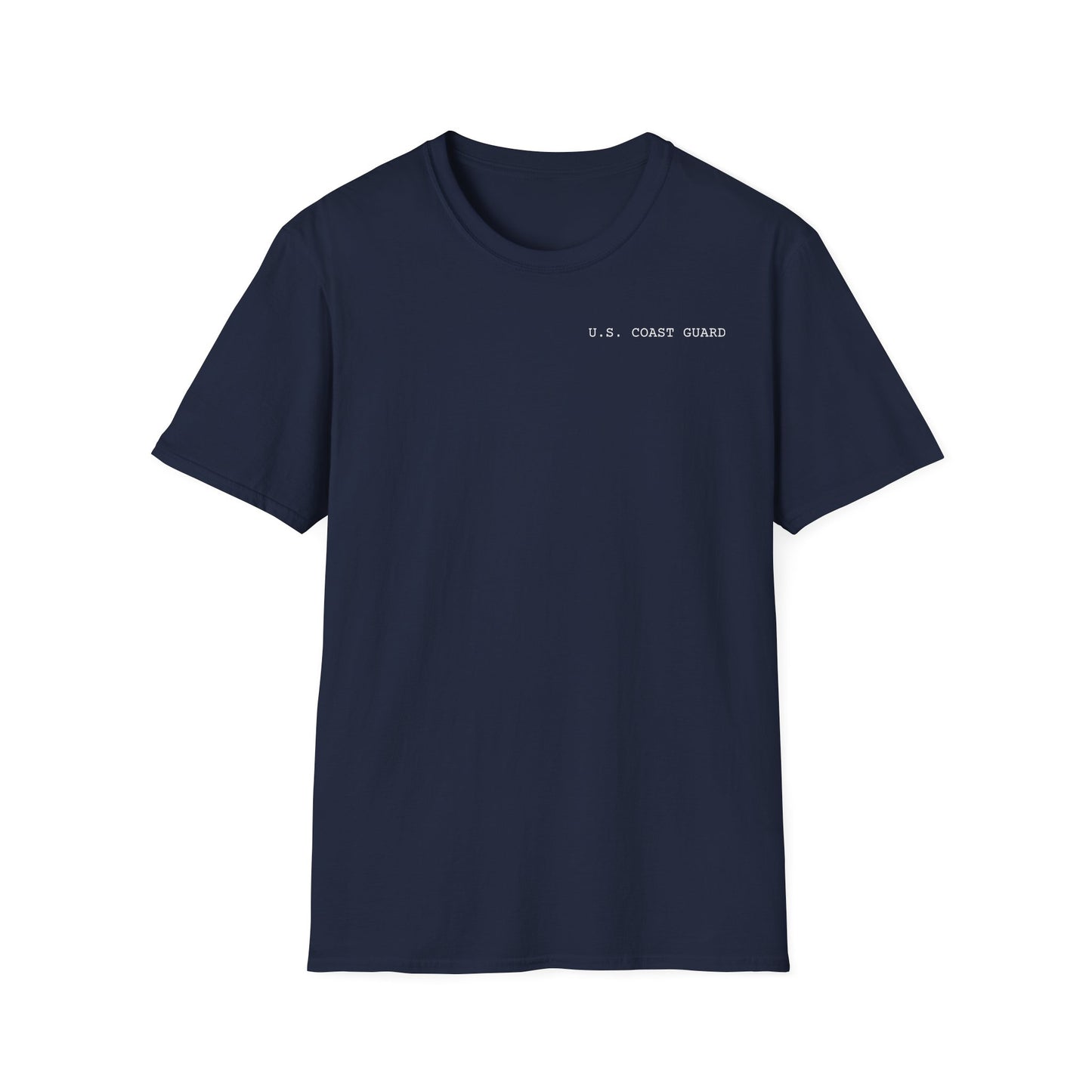 Sector SEAK Coast Guard Unisex Cotton T-Shirt– Front Logo + Back Emblem