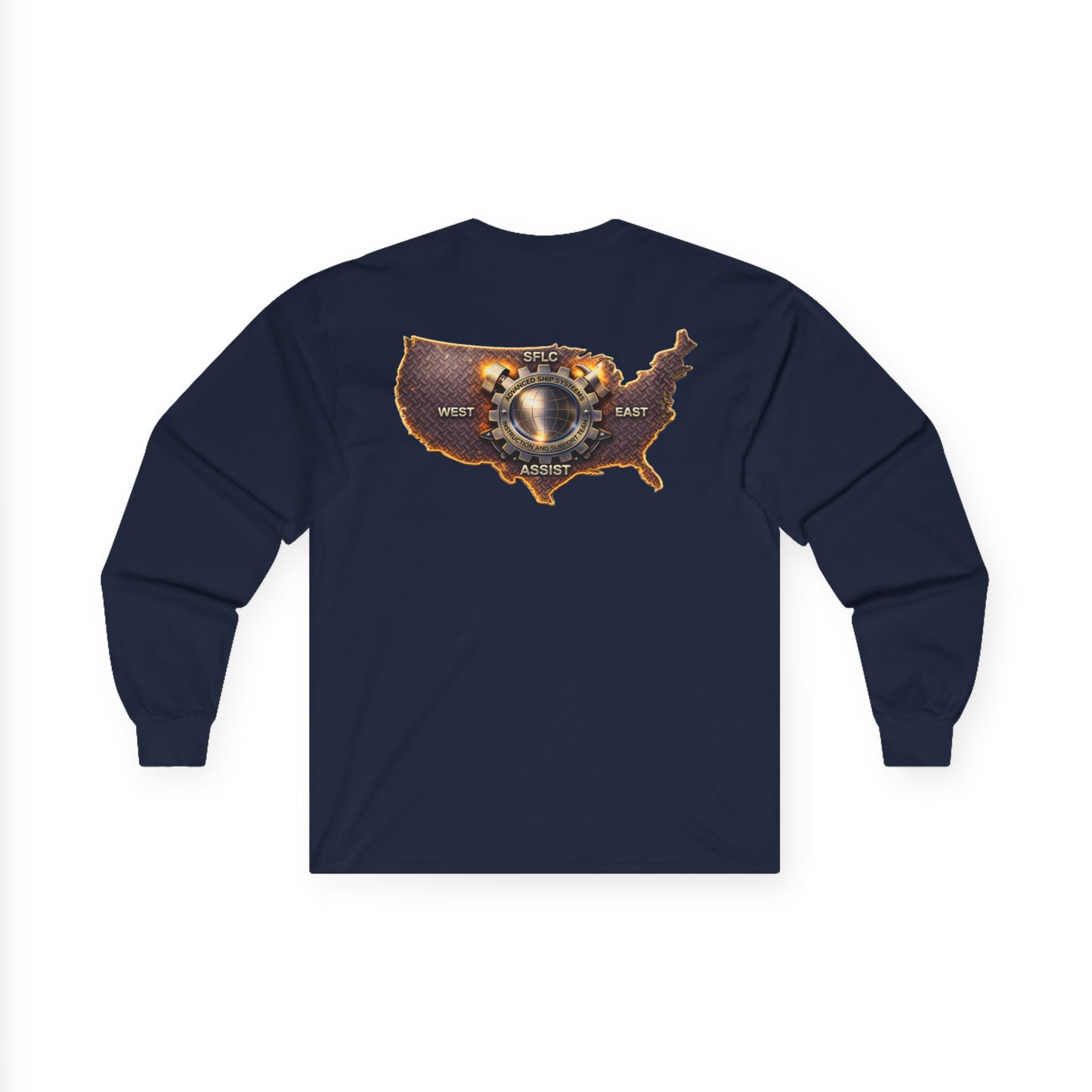 Unisex Ultra Cotton Long Sleeve Tee - USCG SFLC ASSIST