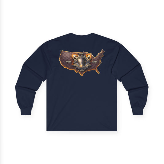 Unisex Ultra Cotton Long Sleeve Tee - USCG SFLC ASSIST