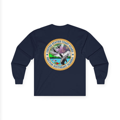Sector SEAK Coast Guard Unisex Long Sleeve Tee – Back Emblem
