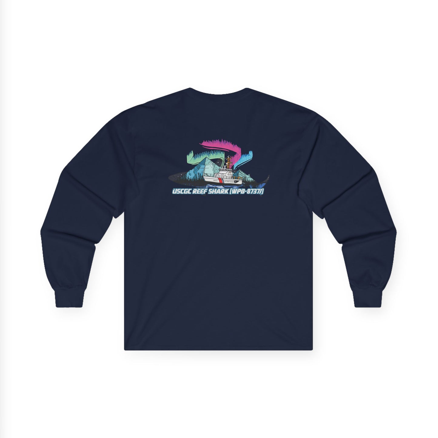 Unisex Ultra Cotton Long Sleeve Tee - USCG Reef Shark