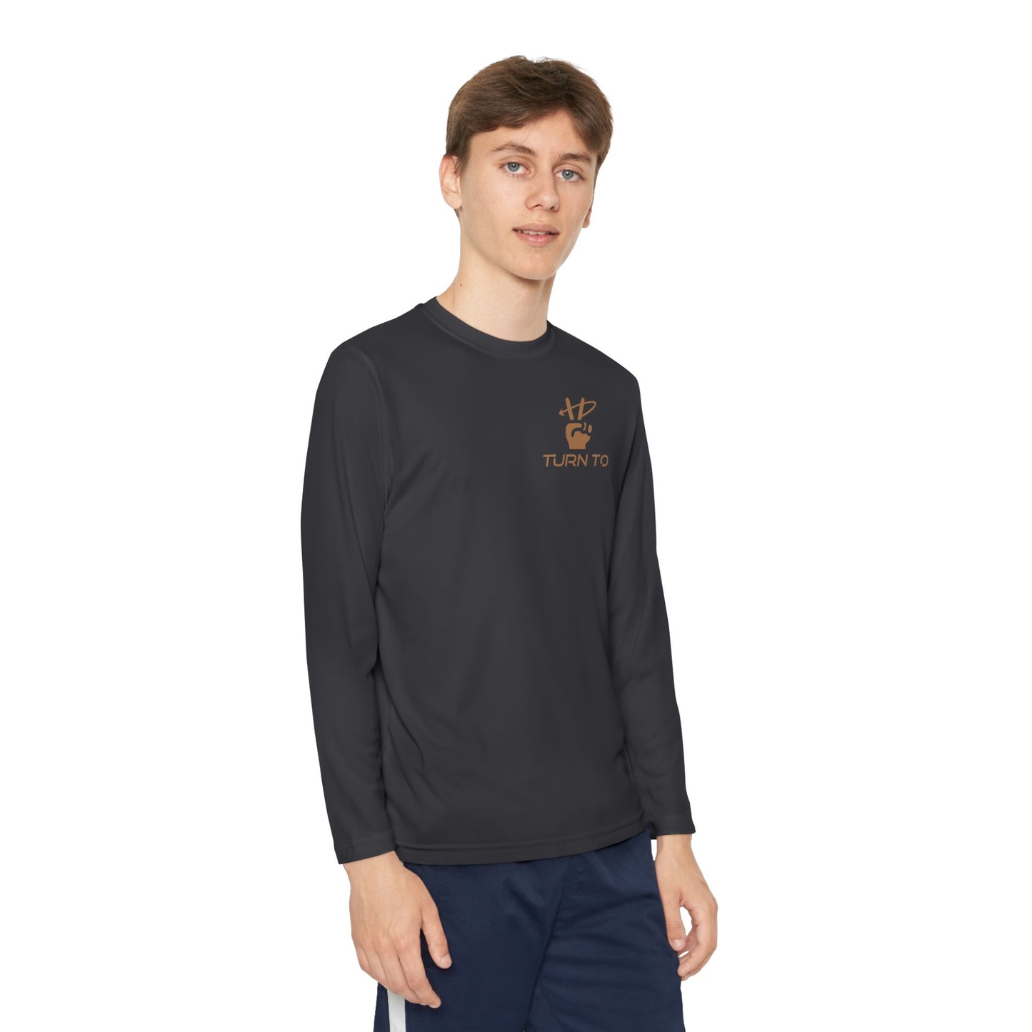 Harbor Shield Personalized Youth Long Sleeve Competitor Tee