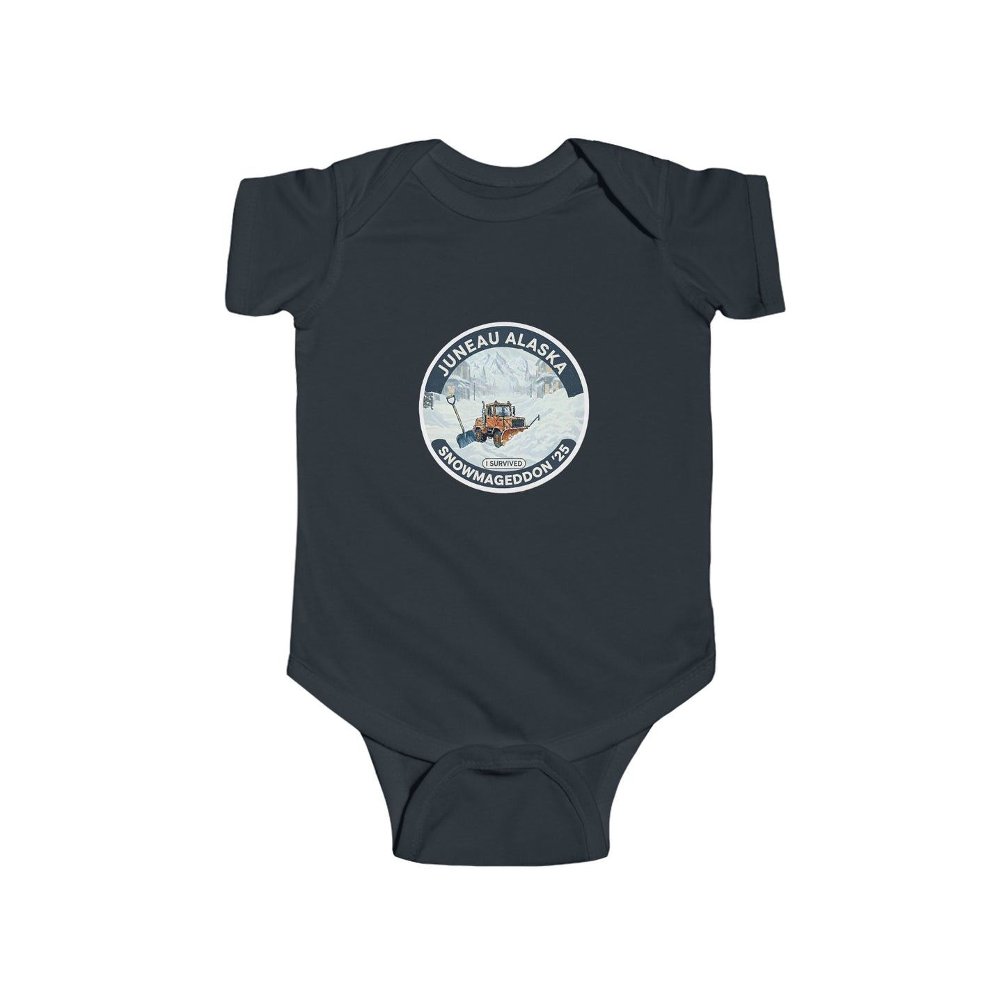 Snowmageddon Baby Onesie