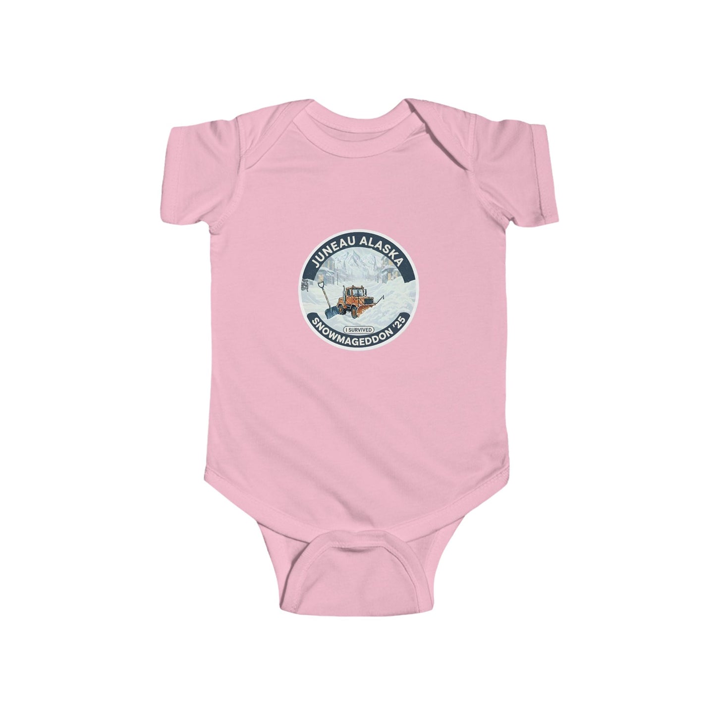 Snowmageddon Baby Onesie