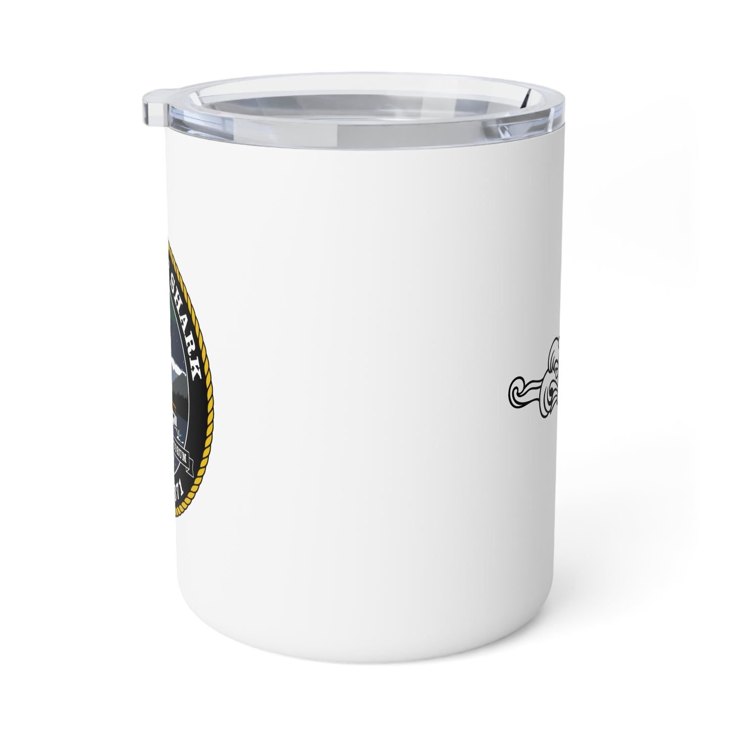 Crest Emblem Insulated Coffee Mug