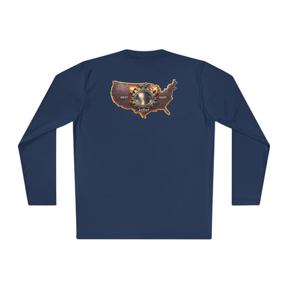 Unisex Lightweight Performance Moisture Wicking Long Sleeve Tee - USCG SFLC ASSIST