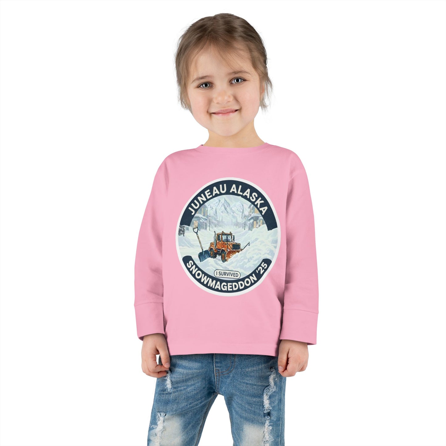 Snowmageddon Toddler Long Sleeve Tee