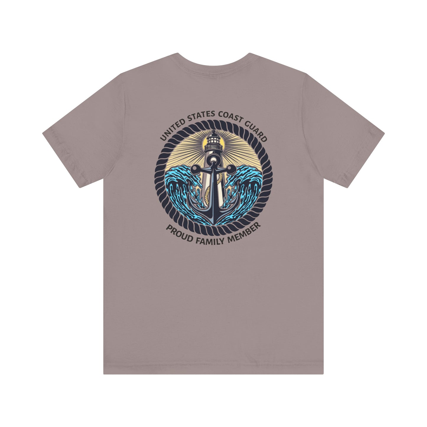 Anchor Of Light Personalized Adult Short Sleeve Tee
