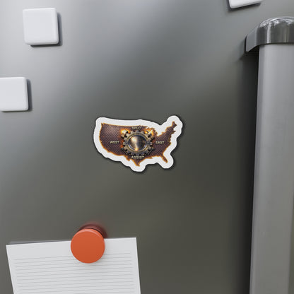 US Map Die-Cut Magnet — SFLC Assist