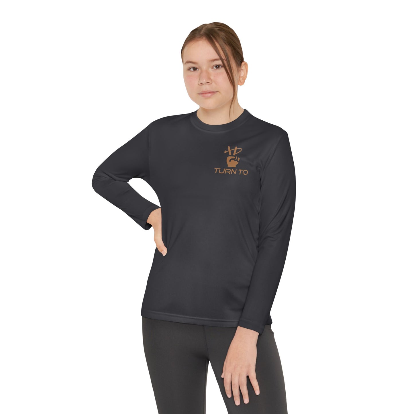 Harbor Shield Personalized Youth Long Sleeve Competitor Tee